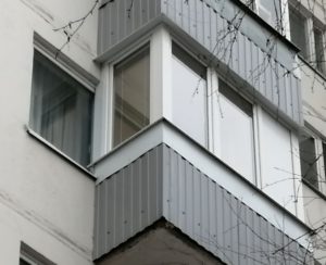 Балкон 2 метра П-образный